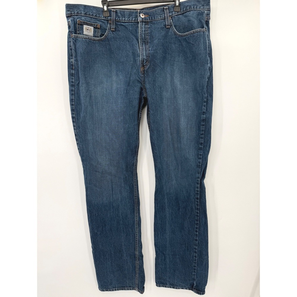Cinch Jeans Men 42x36 Blue MB98034 002 Straight Leg Western Denim Cotton